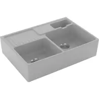 Villeroy & Boch VB Spülstein Doppelbecken 632391 895x630mm Steam CeramicPlus