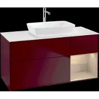 Villeroy & Boch V&B Waschtischunterschrank Finion 120cm, Abd.-Pl. wh. m, Reg Oa ven, Peo m