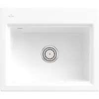 Villeroy & Boch Keramikspüle 336A01KG, Subway Style 60 S Einbauspüle - inkl.