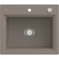 Villeroy & Boch Keramikspüle 336602TR, Subway Style 60 S Einbauspüle - inkl.