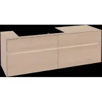 Villeroy & Boch V&B Waschtischunterschrank Collaro 160x54,8x50cm, WT l, LED 12W, Nord Oa
