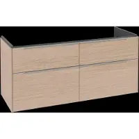 Villeroy & Boch V&B Waschtischunterschrank Subway 3.0 127,2x56,6x47,8cm, o LE/Gr AL g, Nord Oa
