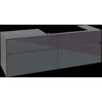 Villeroy & Boch V&B Waschtischunterschrank Collaro 160x54,8x50cm, WT rechts, glossy grey
