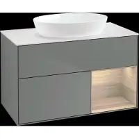 Villeroy & Boch FA21PCGM Waschbeckenunterschrank Finion FA2