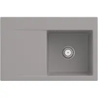 Villeroy & Boch Keramikspüle 334701KD, Subway Style 45 Einbauspüle - inkl.