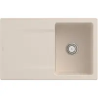 Villeroy & Boch Keramikspüle 333401FU, Siluet 45 Einbauspüle - inkl.