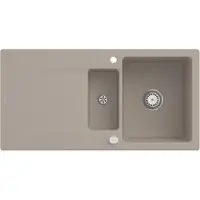 Villeroy & Boch Keramikspüle 333702AM, Siluet 60 R Einbauspüle - inkl.
