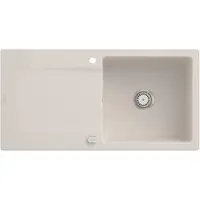 Villeroy & Boch Keramikspüle 333602KR, Siluet 60 Einbauspüle - inkl.