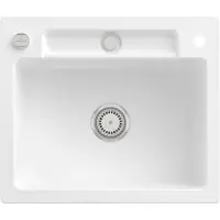 Villeroy & Boch Keramikspüle 334602KG, Siluet 60 S Einbauspüle - inkl.