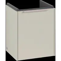 Villeroy & Boch Subway 3.0, Waschbeckenunterschrank, 351x429x309 mm, 1 Tür Anschlag (Scharnier) lin