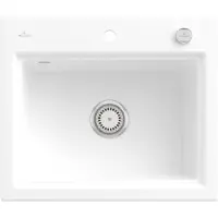 Villeroy & Boch Keramikspüle 336A02KG, Subway Style 60 S Einbauspüle - inkl.