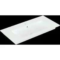 Villeroy & Boch Venticello Schrankwaschtisch 100 x 50 cm, mit 1 Hahnloch, mit Überlauf