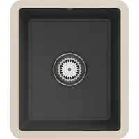 Villeroy & Boch Keramikspüle 332401i4, Subway 45 SU Unterbauspüle - inkl.