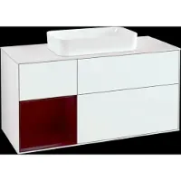 Villeroy & Boch V&B Waschtischunterschrank FINION 1200x603x501mm m Apl. Gl wh ma Regalelem