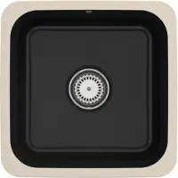 Villeroy & Boch Keramikspüle 670301J0, Cisterna 50 Unterbauspüle - inkl.