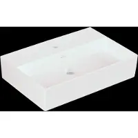 Villeroy & Boch VB Memento 2.0 Waschtisch 4A226L 600x420mm Eckig Stone White CeramicPlus