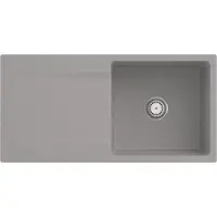 Villeroy & Boch Keramikspüle 33361FKD, Siluet 60 flat Flächenbündige Spüle - inkl.
