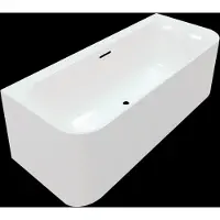 Villeroy & Boch Loop & Friends Vorwand-Badewanne mit Whirlpoolsystem Airpool Entry, 1800x800 mm, weiß Alpin, 440 mm Innentiefe