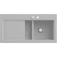 Villeroy & Boch Keramikspüle 671202SM, Subway 60 Einbauspüle - inkl.