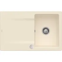 Villeroy & Boch Keramikspüle 33342FFU, Siluet 45 flat Flächenbündige Spüle - inkl.