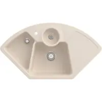 Villeroy & Boch Keramikspüle 670801FU, Solo Eck Eckspüle - inkl.