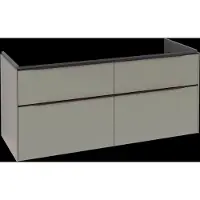 Villeroy & Boch V&B Waschtischunterschrank Subway 3.0 127,2x56,6x47,8cm, m LE/Gr volc bla, Tau