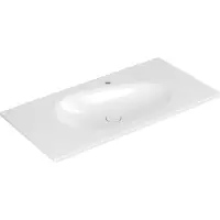 Villeroy & Boch Antao Waschbecken 100x50x15 cm mit Hahnloch Weiß Alpin CeramicPlus