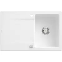 Villeroy & Boch Keramikspüle 333402R1, Siluet 45 Einbauspüle - inkl.