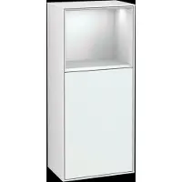 Villeroy & Boch V&B Seitenschrank Finion 41,8x93,6cm, l, Rg ob wh. m, glo wh. Lac