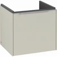 Villeroy & Boch V&B Waschtischunterschrank Subway 3.0 47,3x42,9x40,8cm, o LE/Gr AL g, cashm Gr