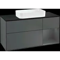 Villeroy & Boch V&B Waschtischunterschrank FINION 1200x603x501 Abdpl bl Reg anth ma/anth m