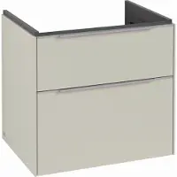 Villeroy & Boch V&B Waschtischunterschrank Subway 3.0 62,2x57,6x47,8cm, o LE/Gr AL g, cashm Gr