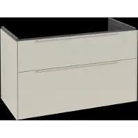 Villeroy & Boch Subway 3.0 Waschbeckenunterschrank, LED-Beleuchtung, 2 Auszüge, 973x576x478mm, C570L2VN