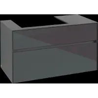 Villeroy & Boch Collaro Waschbeckenunterschrank 1000x548x500 mm, 2 Auszüge, für Waschbecken links
