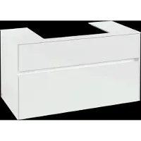 Villeroy & Boch V&B Waschtischunterschrank Collaro 100x54,8x50cm, WT mittig, glossy white