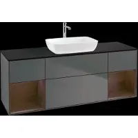 Villeroy & Boch V&B Waschtischunterschrank Finion 160cm, Pl bla m, Reg wal ven, Anthrac. m