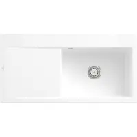 Villeroy & Boch Keramikspüle 336101R1, Subway Style 60 Einbauspüle - inkl.