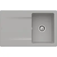 Villeroy & Boch Keramikspüle 33342FKD, Siluet 45 flat Flächenbündige Spüle - inkl.