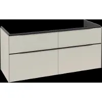 Villeroy & Boch V&B Waschtischunterschrank Subway 3.0 127,2x57,6x47,8cm, m LE/Gr vo b, ca Gr