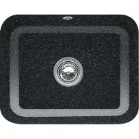 Villeroy & Boch Keramikspüle 670601J0, Cisterna 60C Unterbauspüle - inkl.