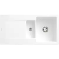 Villeroy & Boch Keramikspüle 333701R1, Siluet 60 R Einbauspüle - inkl.