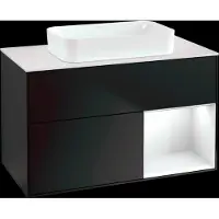 Villeroy & Boch V&B Waschtischunterschrank FINION 1000x603x501mm m Apl. Gl wh ma Regalelem