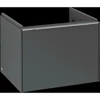 Villeroy & Boch V&B Waschtischunterschrank Subway 3.0 57,2x42,9x47,8cm, o LE/Gr Alu gl, graph.