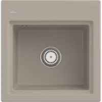 Villeroy & Boch Keramikspüle 335A01AM, Subway Style 50 S Einbauspüle - inkl.