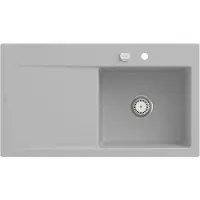 Villeroy & Boch Keramikspüle 335102SM, Subway Style 50 Einbauspüle - inkl.