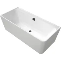 Villeroy & Boch VB Collaro BW 1800x800mm Eckausführung li CoD Black Matt weiß alpin