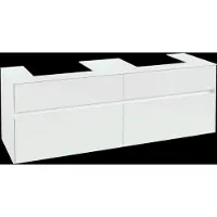 Villeroy & Boch V&B Waschtischunterschrank Collaro 160x54,8x50cm, f 2 WT, glossy white