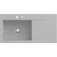 Villeroy & Boch Keramikspüle 336202SM, Subway Style 60 Einbauspüle - inkl.