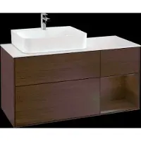 Villeroy & Boch V&B Waschtischunterschrank FINION 1200x603x501 Abdpl wh Reg Wln Ve/Wln Ve