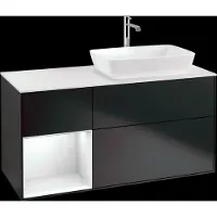 Villeroy & Boch F801GFPD Waschbeckenunterschrank Finion F80